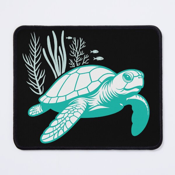 Item preview, Midnight Tide Pocket Turtle - Premium Dark Mode Logo designed and sold by ArthousePromos.