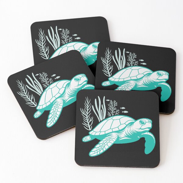 Item preview, Midnight Tide Pocket Turtle - Premium Dark Mode Logo designed and sold by ArthousePromos.