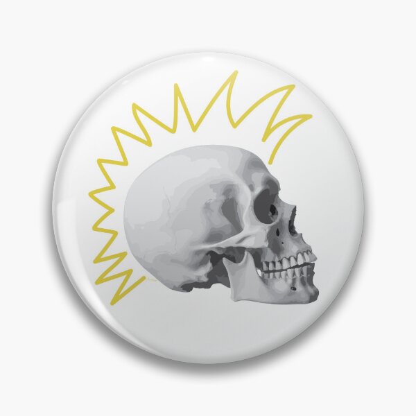 Item preview, Punk Skull Yellow designed and sold by kerriestuff.