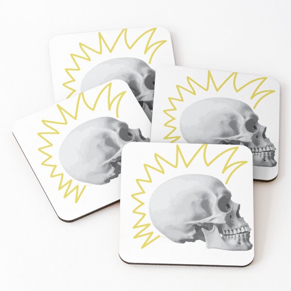 Item preview, Punk Skull Yellow designed and sold by kerriestuff.