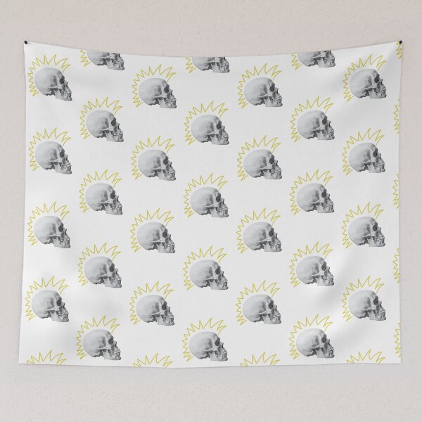 Item preview, Punk Skull Yellow designed and sold by kerriestuff.