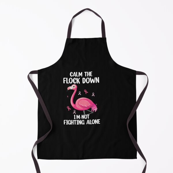 Item preview, Calm The Flock Down Flamingo Breast Cancer designed and sold by ayion.