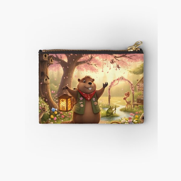 Item preview, Happy Beaver Adventures – Spring Blossom Festival designed and sold by Clothes With Smiling Animals Walt Gral.