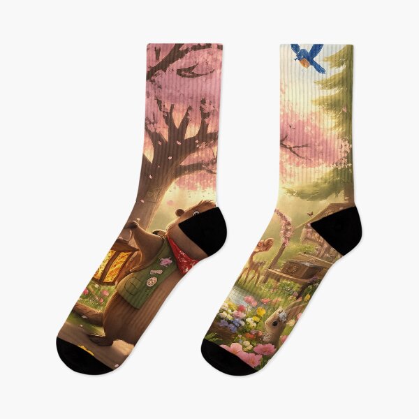 Item preview, Happy Beaver Adventures – Spring Blossom Festival designed and sold by Clothes With Smiling Animals Walt Gral.