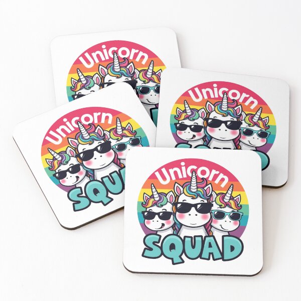 Item preview, Unicorn Squad Unicorn Unicorns Rainbow designed and sold by Akasilius.