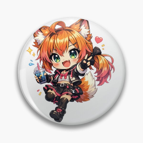 Item preview, Kawaii Anime Fox Girl Boba Tea designed and sold by IMOBILYARI VibeCore.