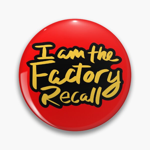 Item preview, I Am The Factory Recall designed and sold by checkoutmyengine.