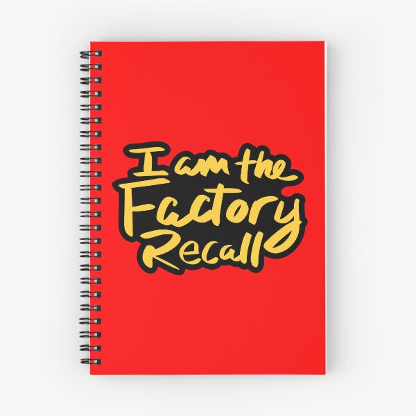 Item preview, I Am The Factory Recall designed and sold by checkoutmyengine.