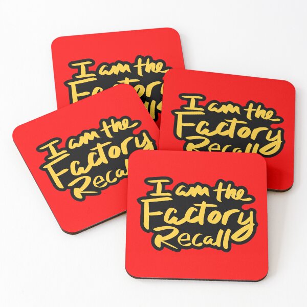 Item preview, I Am The Factory Recall designed and sold by checkoutmyengine.
