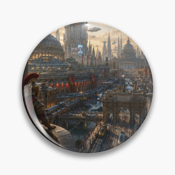 Item preview, Futuristic Roman Empire City designed and sold by BicbA-shophr.