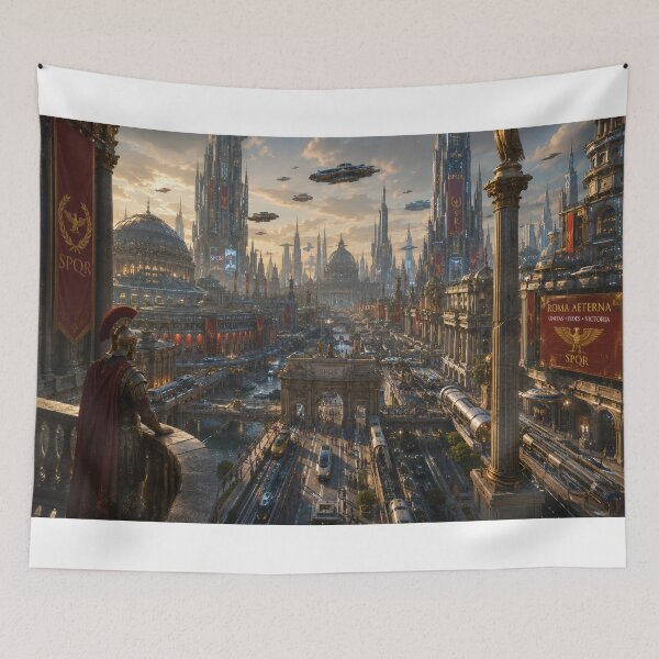 Item preview, Futuristic Roman Empire City designed and sold by BicbA-shophr.