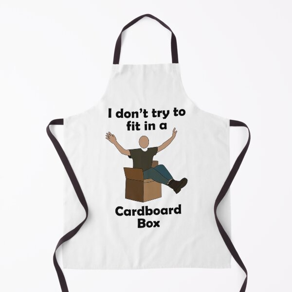 Item preview, Cardboard Box Not Trying To Fit In Farewell Party designed and sold by Nisha Prabhu.
