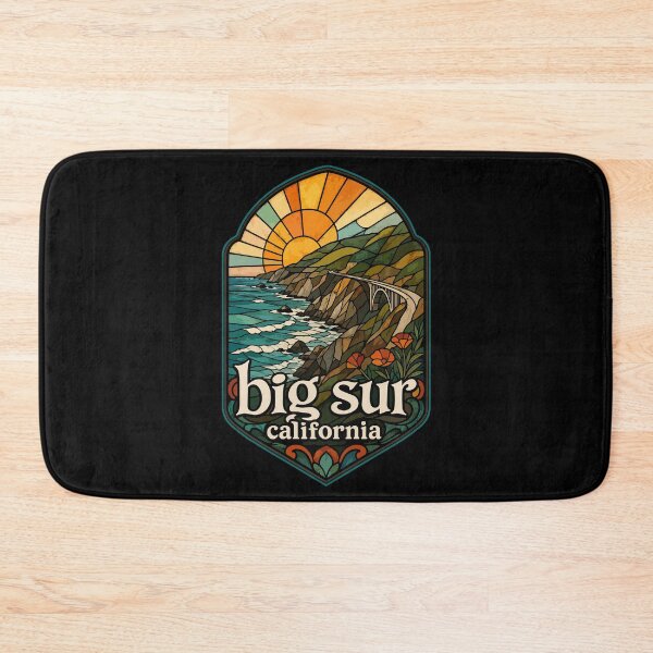 Item preview, Big Sur California Stained Glass Art designed and sold by TomFrontierArt.