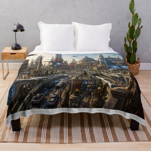 Item preview, Futuristic Roman Empire City designed and sold by BicbA-shophr.