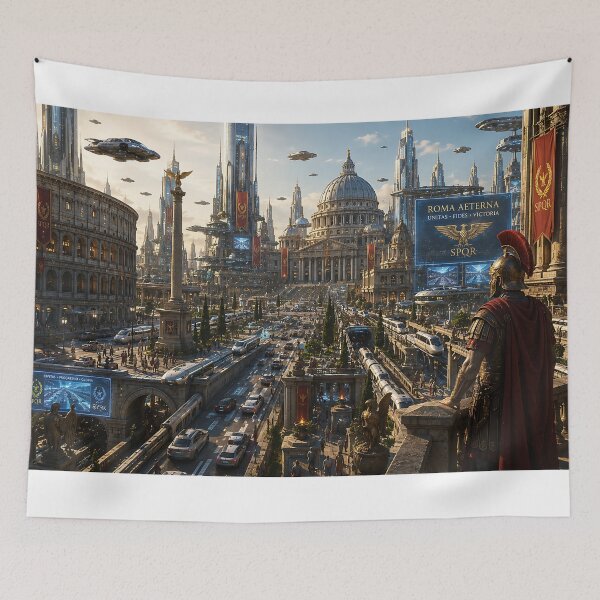 Item preview, Futuristic Roman Empire City designed and sold by BicbA-shophr.