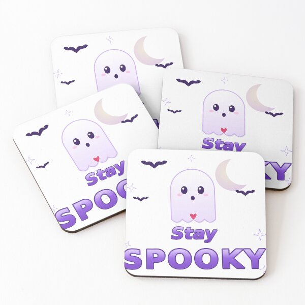 Item preview, Stay Spooky Cute Ghost — Pastel Goth Halloween designed and sold by DraakMonster013.