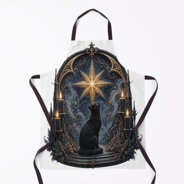 Item preview, Black Cat & Candlelit Star-#blackcataesthetic # designed and sold by mo-carnival.