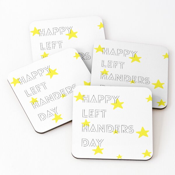 Item preview, HAPPY LEFT-HANDERS DAY designed and sold by LeytonKit.