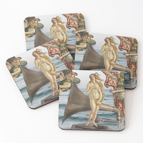 Item preview, Surreal Venus & Gramophone – Vintage Renaissance Collage designed and sold by Zuo-Shop.