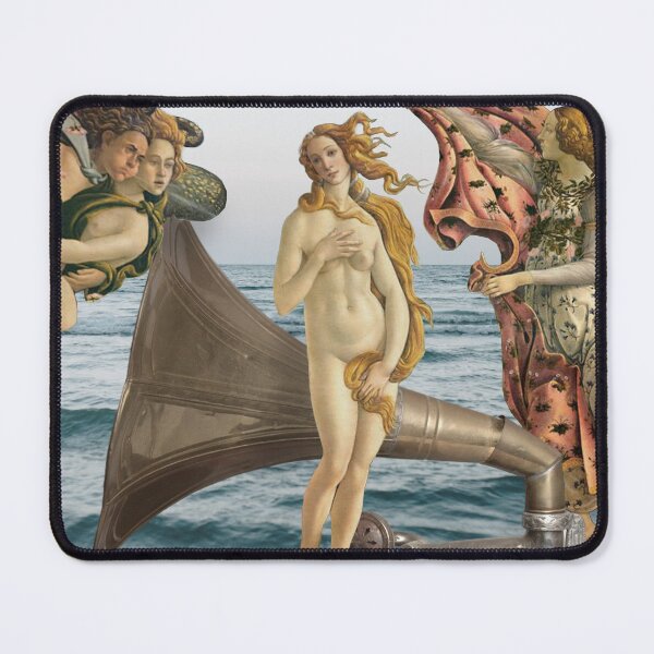 Item preview, Surreal Venus & Gramophone – Vintage Renaissance Collage designed and sold by Zuo-Shop.