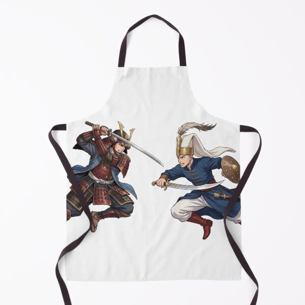 Item preview, Samurai vs Ottoman Janissary - Anime Warrior Battle designed and sold by TontikDesign.