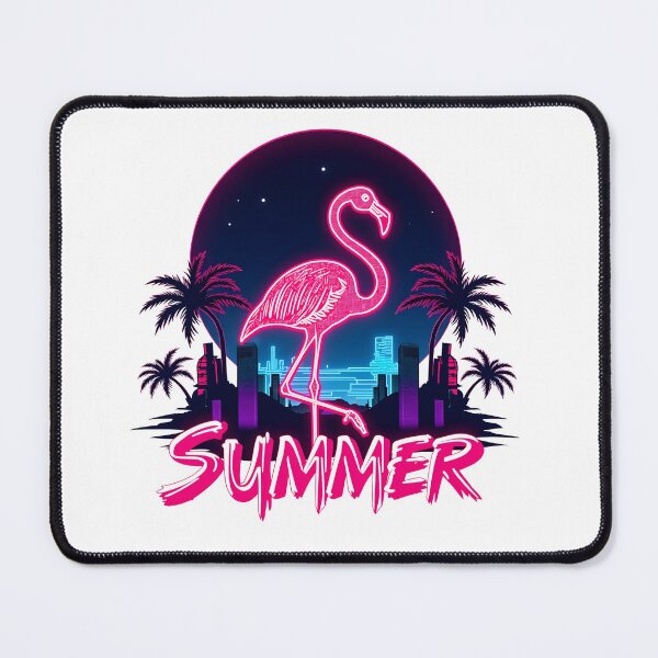 Item preview, Summer Flamingo neon summer designed and sold by Akasilius.