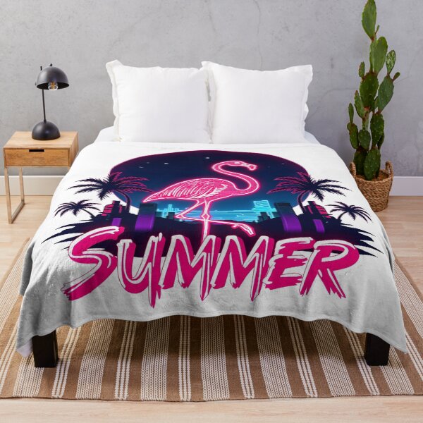 Item preview, Summer Flamingo neon summer designed and sold by Akasilius.