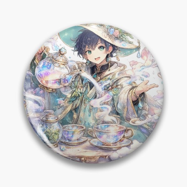 Item preview, Cloud Tea Alchemist Sticker designed and sold by blossomfun.