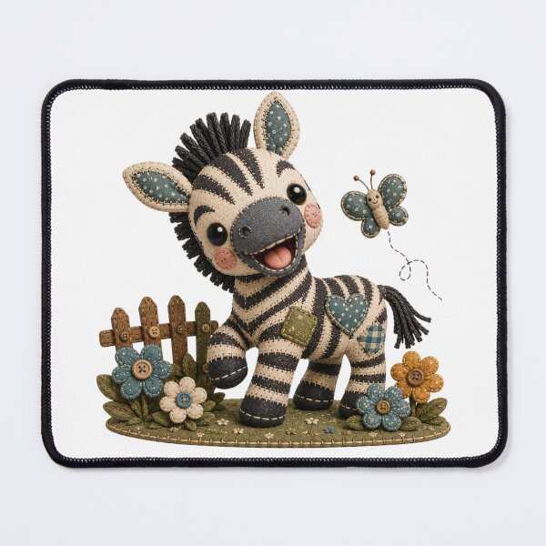 Item preview, Cute Patchwork Zebra designed and sold by M.Store.
