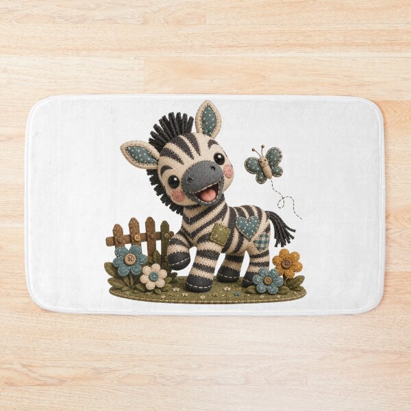 Item preview, Cute Patchwork Zebra designed and sold by M.Store.