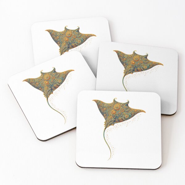Item preview, Manta Ray Ocean Radiance Art  designed and sold by Zaru Art Studio.