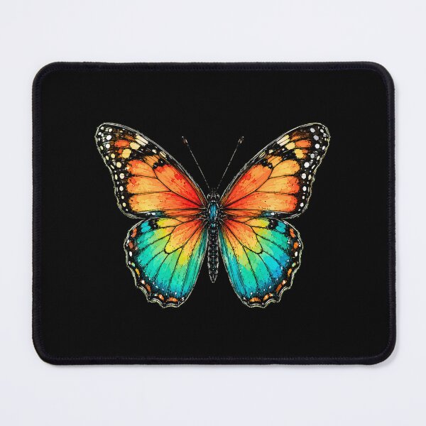 Item preview, Monarch Butterfly Watercolor Art – Colorful Nature Illustration designed and sold by ColorSplash123.