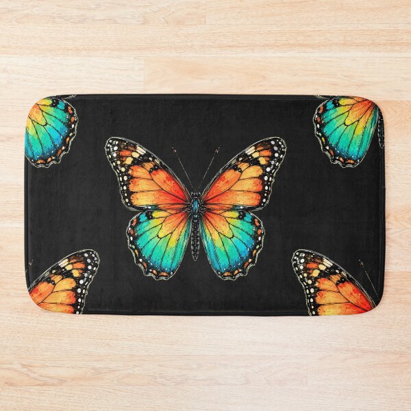 Item preview, Monarch Butterfly Watercolor Art – Colorful Nature Illustration designed and sold by ColorSplash123.