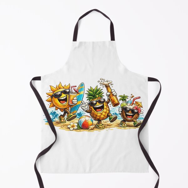 Item preview, Funny Summer Beach Crew – Happy Tropical Vacation Cartoon designed and sold by 4kabishop4.
