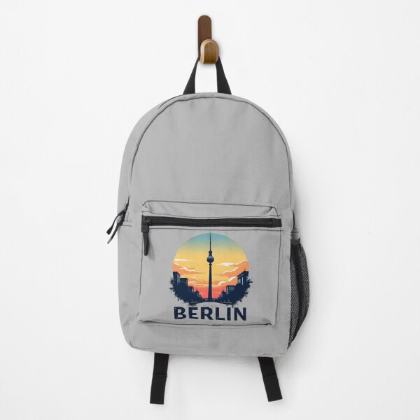 Item preview, Berlin with TV tower sunset designed and sold by Akasilius.