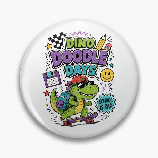 Item preview, Back to School – Dino Doodle Days designed and sold by Fenay Designs.