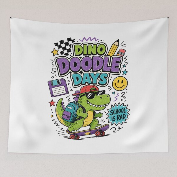 Item preview, Back to School – Dino Doodle Days designed and sold by Fenay Designs.