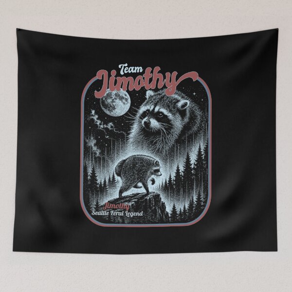 Item preview, Team Jimothy Raccoon  designed and sold by bmcreationsCo.