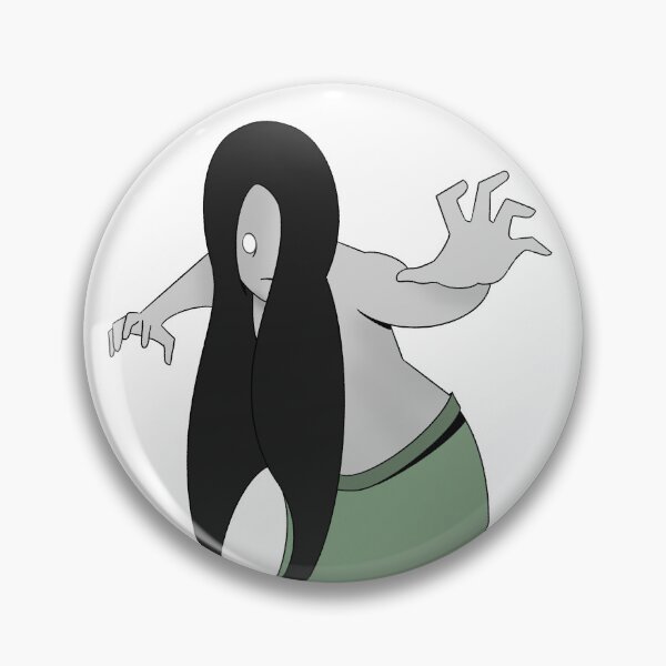 Item preview, Creepy Ghost Girl Drawing Reaching Out designed and sold by Echtoon.