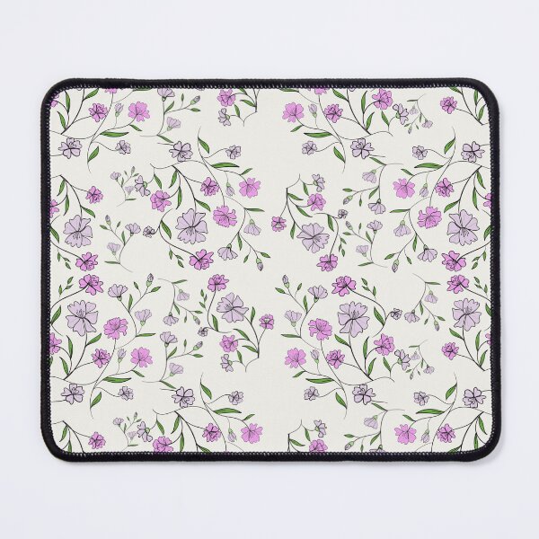 Item preview, The flower garden is blooming with shades of pink purple. designed and sold by LifeTU.