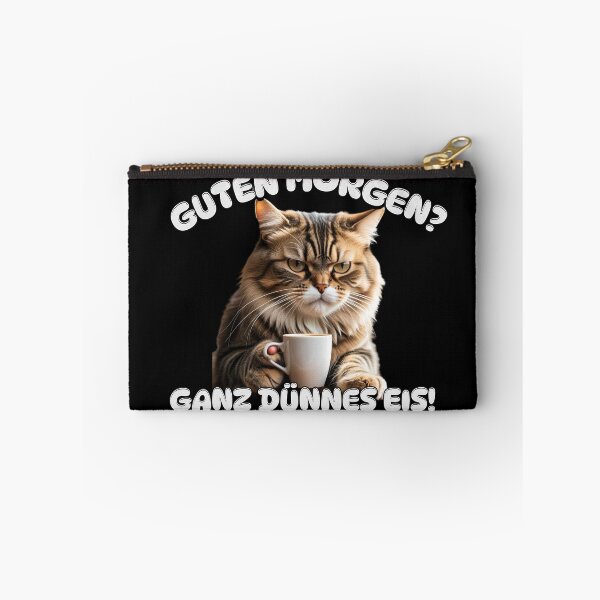 Item preview, Good morning? That's a very thin ice! A grumpy cat. designed and sold by Akasilius.