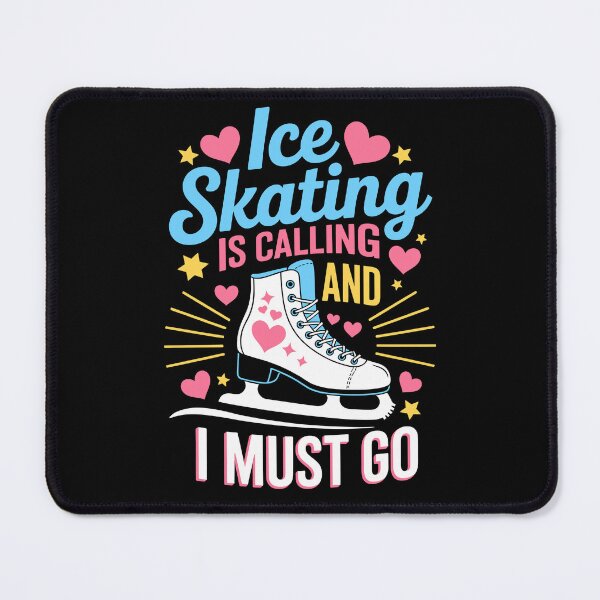 Item preview, Ice Skating is Calling and I Must Go designed and sold by jkrphoto.
