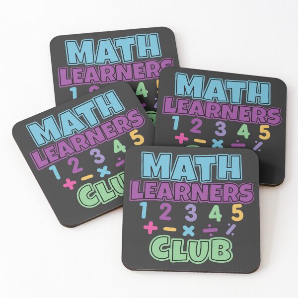 Item preview, Math learners club designed and sold by Think4Prints.