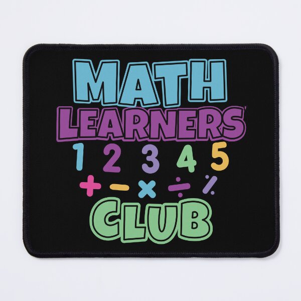 Item preview, Math learners club designed and sold by Think4Prints.