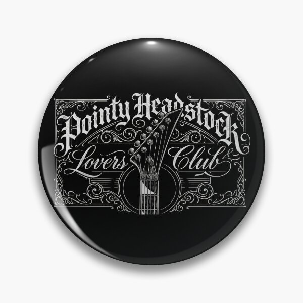 Item preview, Pointy Headstock Lovers Club - Heavy Metal & Hard Rock Guitarist Gift designed and sold by TontikDesign.