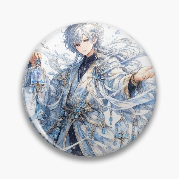 Item preview, Crystal Wind Guardian Sticker designed and sold by blossomfun.