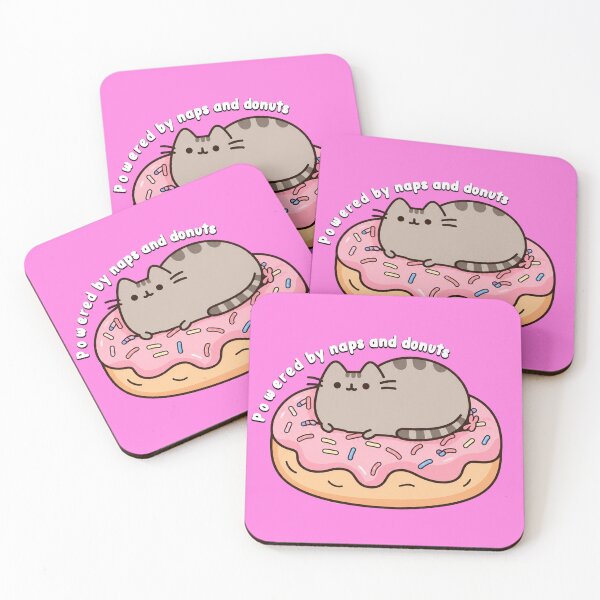 Item preview, Cute Cat Donut Illustration | Kawaii Kitty Dessert Cartoon Vector designed and sold by Josinta.