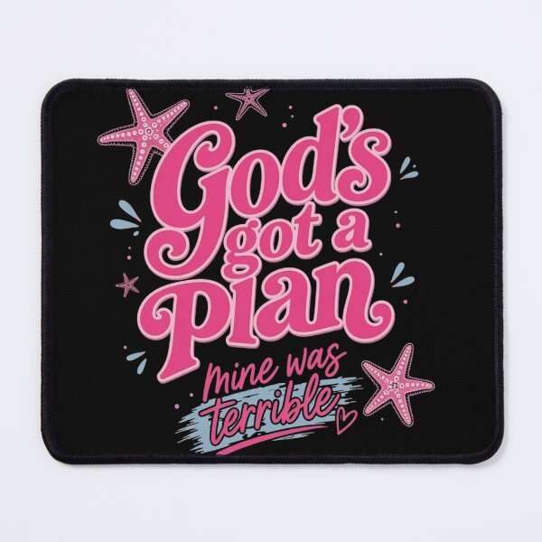 Item preview, God's Got a Plan Mine Was Terrible Funny Coastal Christian designed and sold by haitrieuic96.