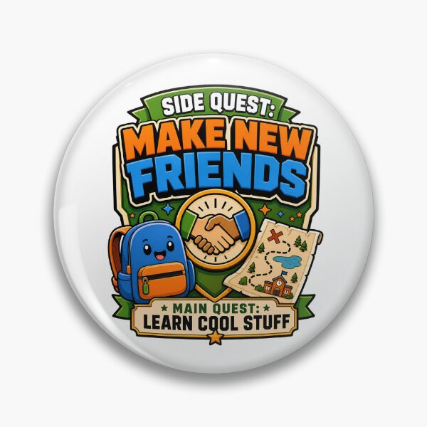 Item preview, Back to School – Side Quest: Make New Friends designed and sold by Fenay Designs.