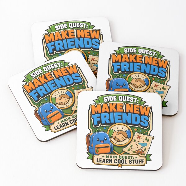 Item preview, Back to School – Side Quest: Make New Friends designed and sold by Fenay Designs.